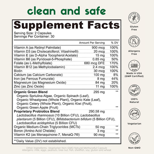 Multivitamin + Probiotics for Women